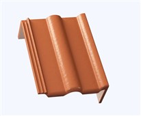 KMB BETA Briliant taška pultová okrajová pravá cihlová